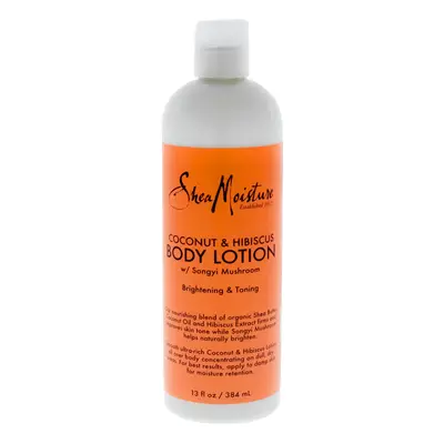 Coconut & Hibiscus Body Lotion Brightening & Toning by Shea Moisture for Unisex - oz Body Lotion