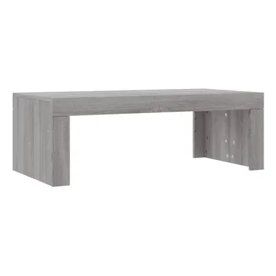 (grey sonoma) vidaXL Coffee Table Side Table End Table Sofa Table White Engineered Wood