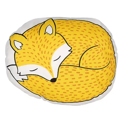 Cotton Kids Cushion Fox x cm Yellow DHANBAD