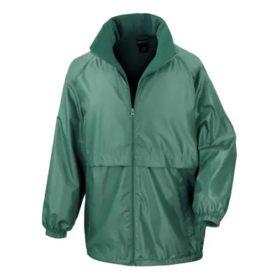 (3XL, Bottle Green) Result Core Mens Microfleece Lined Jacket