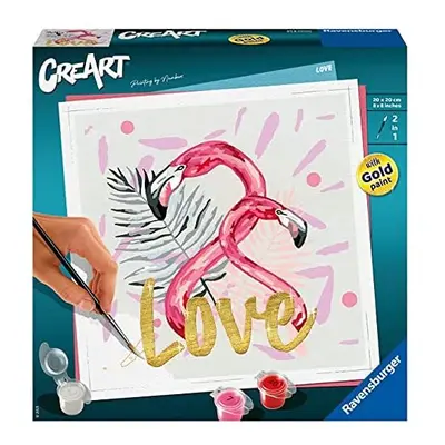 Ravensburger CreArt Love Paint by Numbers for Adults Years Up - Painting Arts and Crafts Set - H