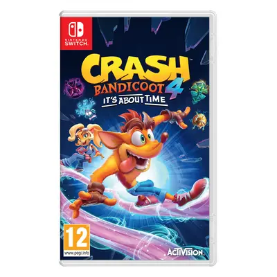 Crash Bandicoot It's About Time Nintendo Switch Game