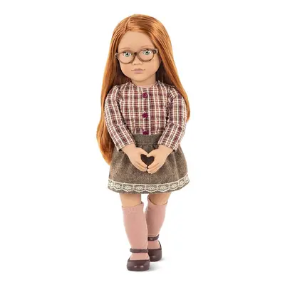 Our Generation 70.31078 April cm Fashion Doll, Auburn, inch