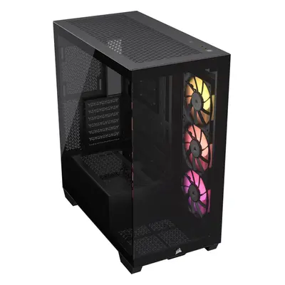 CORSAIR iCUE LINK 3500X RGB Mid-Tower ATX PC Case Panoramic Tempered Glass