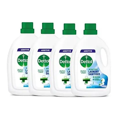 Dettol Antibacterial Laundry Cleanser Fresh Cotton 1.5 L, Pack of