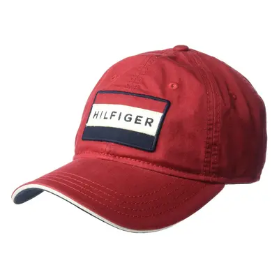 Tommy Hilfiger Men's Cole Dad Hat core red One Size