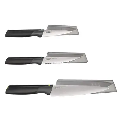 Jospeh Joseph Duo Piece Elevate Knife set, Japanese Stainless Steel blades, includes Paring, Ser