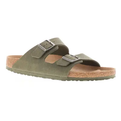 Birkenstock Womens Flat Sandals Arizona Slip On desert dust thyme UK Size