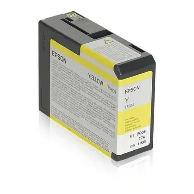 Epson C13T580400 (T5804) Ink cartridge yellow, 80ml