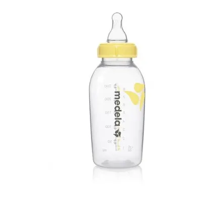 Medela 0080136Â âÂ Medium-flow baby bottle with teat.