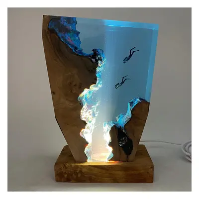 Diver Night Light Unique Decorative Gift Christmas Gift8 * Inches