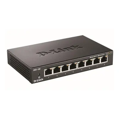 D-Link DGS-1008D 8-port 10/100/1000 Gigabit Metal Housing Desktop Switch