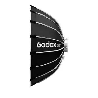 (black, 65cm) Godox S120t 120cm/47.2in Quick Release Umbrella Softbox Professional Foldable Soft