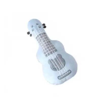 37cm Guitar Pillow Stuffed Plush Musical Instrument Ukulele Toy Kids Toys Birthday Gift(blue)