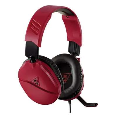 Turtle Beach Recon Midnight Red Gaming Headset for PlayStation 5, PS4 Pro, PS4, Xbox One & Xbox 