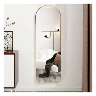 (Gold) Arch Full Length Wall Mirror