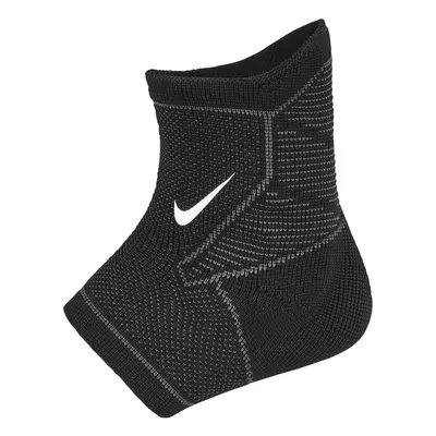 (S, Black/White) Nike Pro Knitted Compression Ankle Support