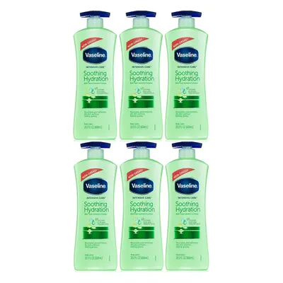 Vaseline Intensive Care Body Soothing Hydration Lotion For Dry Skin x 600ml