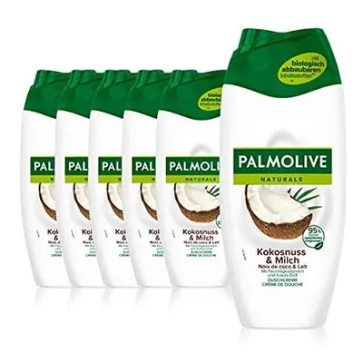 Palmolive Naturals Coconut & Milk Shower Gel x ml - Cream Shower with Moisturising Milk and Coco