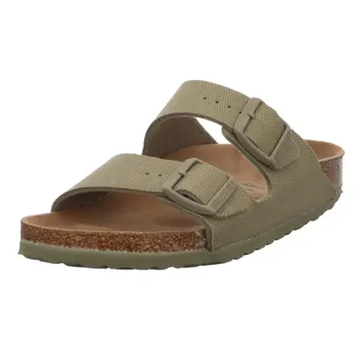 Birkenstock Womens Vegan Arizona Slides Sandals Purple Green UK