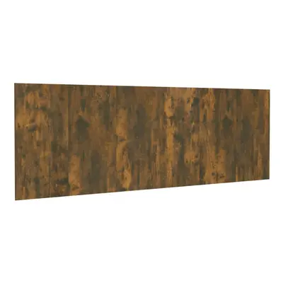 (smoked oak) vidaXL Wall Headboard Bed Header Bedroom Wall Bed Headboard Engineered Wood