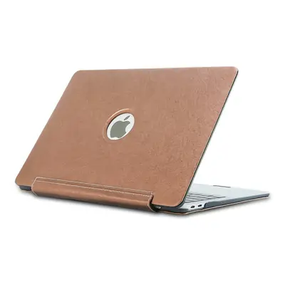 (Brown, S) 13.3 inch PU Leather Laptop Cover Black / Brown Laptop Sleeve Bag Laptop Case For Mac