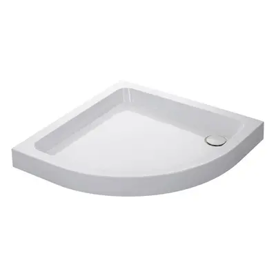 Mira Flight Shower Tray Quadrant Deep Profile Stone Resin Waste x 900mm