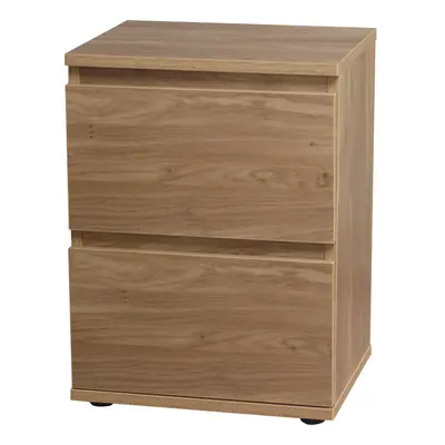 (Oak Carcass and Oak Drawers) Drawer Wooden Bedside Cabinet Side Table