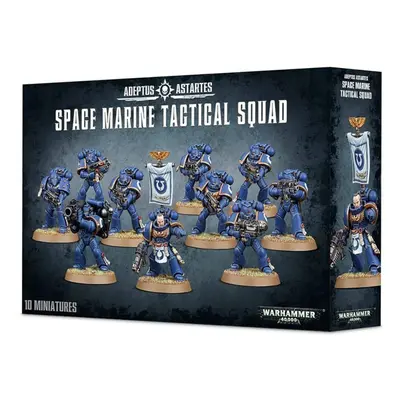 Games Workshop 99120101216"" Warhammer 40K Space Marine Tactical Squad