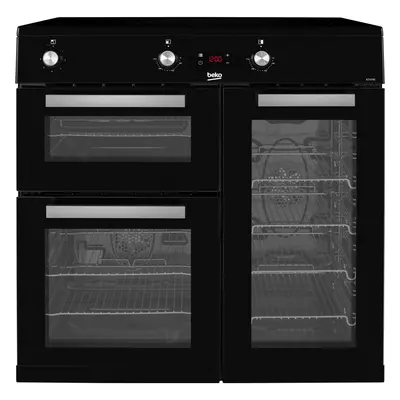 Beko KDVI90K 90cm Electric Range Cooker with Induction Hob - Black