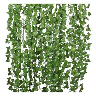 12pcs Artificial Greenery Vine Ivy Leaves Garland Hanging Wedding Party Garden Decorations