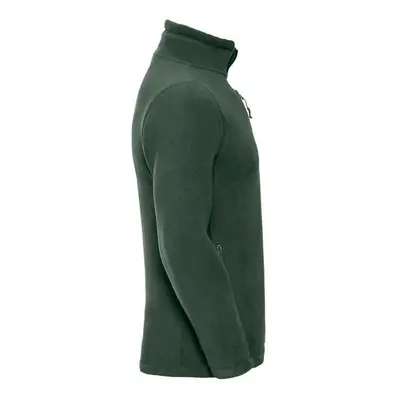 (4XL, Bottle Green) Russell Mens Outdoor Fleece Jacket