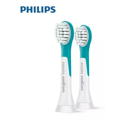 Philips - HX6032 x2 Sonicare For Kids Compact sonic toothbrush heads