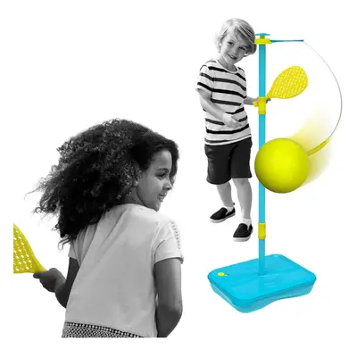 Swingball Early Fun All Surface,Blue and Yellow,Outdoor Activities, Traditional Pole in the Grou