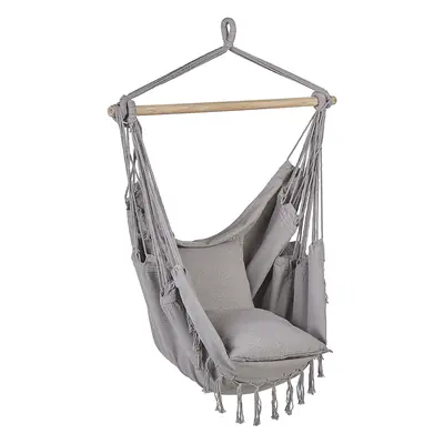 Hanging Chair BONEA Cotton Light Grey