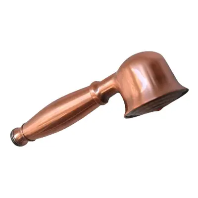 (Rose Gold) G1/2 Antique Copper Handheld Faucet Shower Head Spraying High Pressure w/ Flexible 1