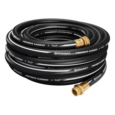 Continental Premium Garden Black Heavy Duty Cold Water Garden Hose 58in Inside Diameter x 25ft L