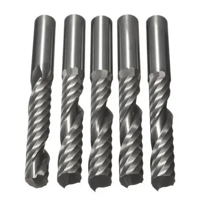 5pcs 6mm Shank Single Flute End Mill Cutter Set CEL 32mm Tungsten Steel CNC Bits