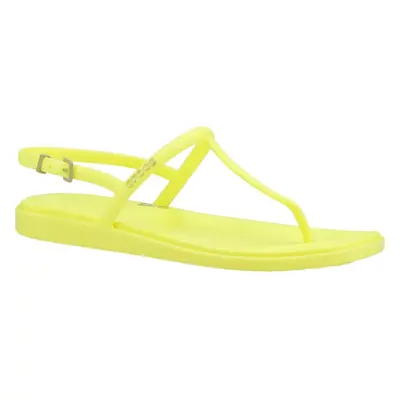 (Green, (Adults')) Crocs Miami Thong Flip TPU Women's Acidity Sandals