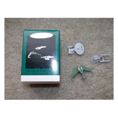 The Ships of Star Trek - Mini Ornament set of