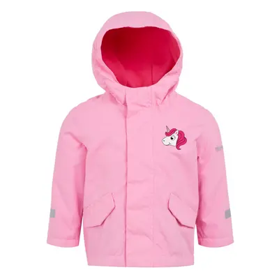 (24-36 Months, Sweet Pink) Regatta Childrens/Kids Luna The Unicorn Waterproof Jacket