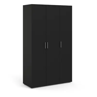 (Black) Pepe Wardrobe with doors