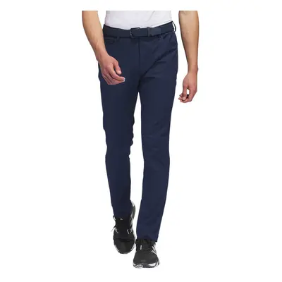 (38/32, Collegiate Navy) adidas Golf Go-To Five-Pocket Stretch Breathable Sustainable Trousers