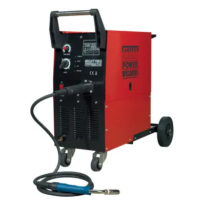 Sealey Professional Gas/Gasless MIG Welder with Euro Torch 250A MIGHTYMIG250