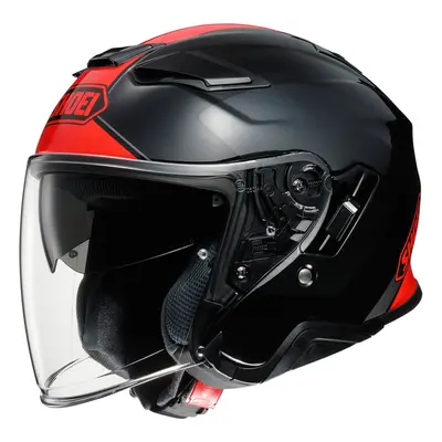 (M, Black/Red) Shoei J-Cruise Adagio TC-1 Black / Red