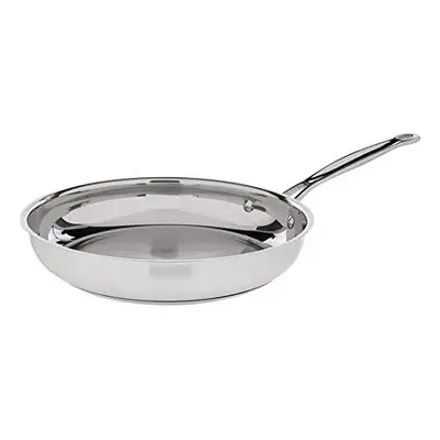 Cuisinart 10-Inch Chef's-Classic-Stainless-Cookware-Collection, Stainless Steel, Open Skillet