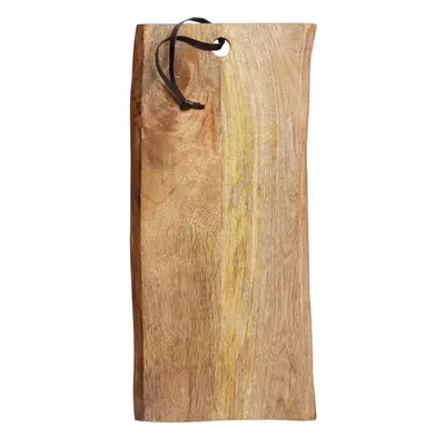 MasterClass Large Rustic Mango Wood Chopping / Serving Board, x cm (9" x 19.5")