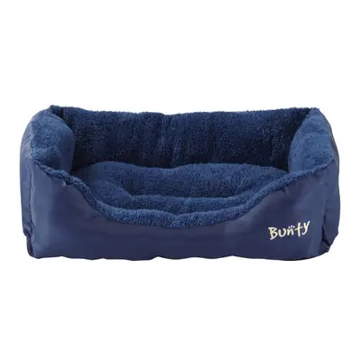 (blue, large) (Brown, 2XL) Bunty Deluxe Dog Bed | Soft Fleece Animal Pet Bed