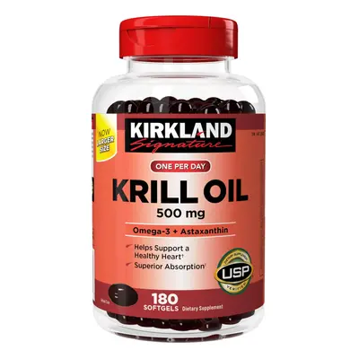 Kirkland Signature One Per Day Krill Oil mg, Softgels