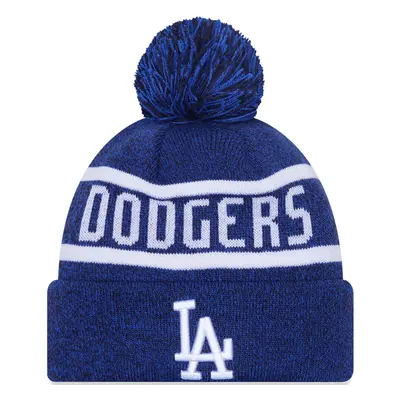 New Era Mens Los Angeles Dodgers Jake Cuff Warm Beanie Bobble Hat - Navy